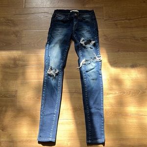 Dark Blue Kancan Jeans